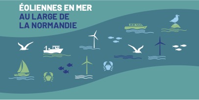 Nouveau projet de parc éolien en mer au large de la zone Centre-Manche
